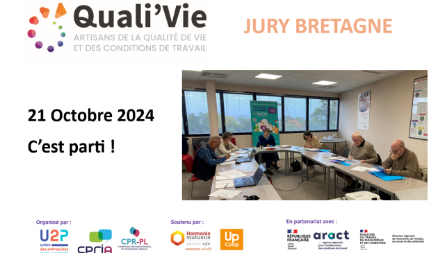 Jury régional Trophée Quali'Vie Jury régional Trophée Quali'Vie