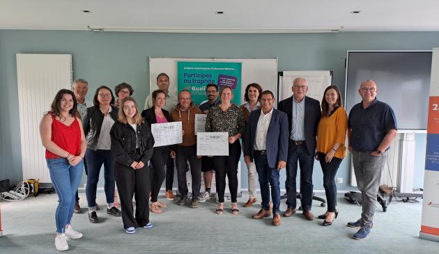 Photo lancement officel avec lauréats 2023
 Photo lancement officel avec lauréats 2023