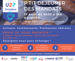 Petit-déjeuner des Mandats -  U2P Finistère