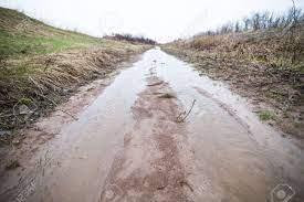 Chemin inondé
Chemin inondé