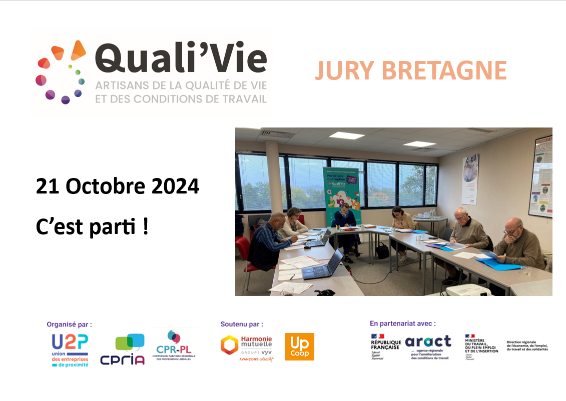 Jury régional Trophée Quali'Vie Jury régional Trophée Quali'Vie