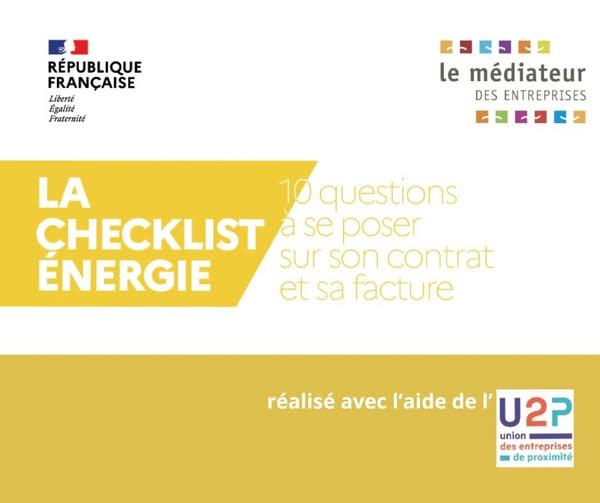 La Checklist Energie
