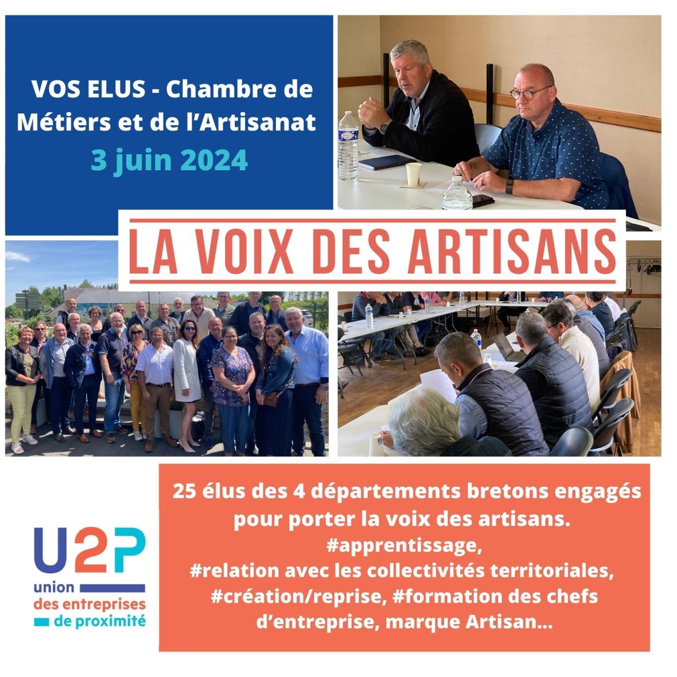 Reunion la voix des artisans 2024
Reunion la voix des artisans 2024