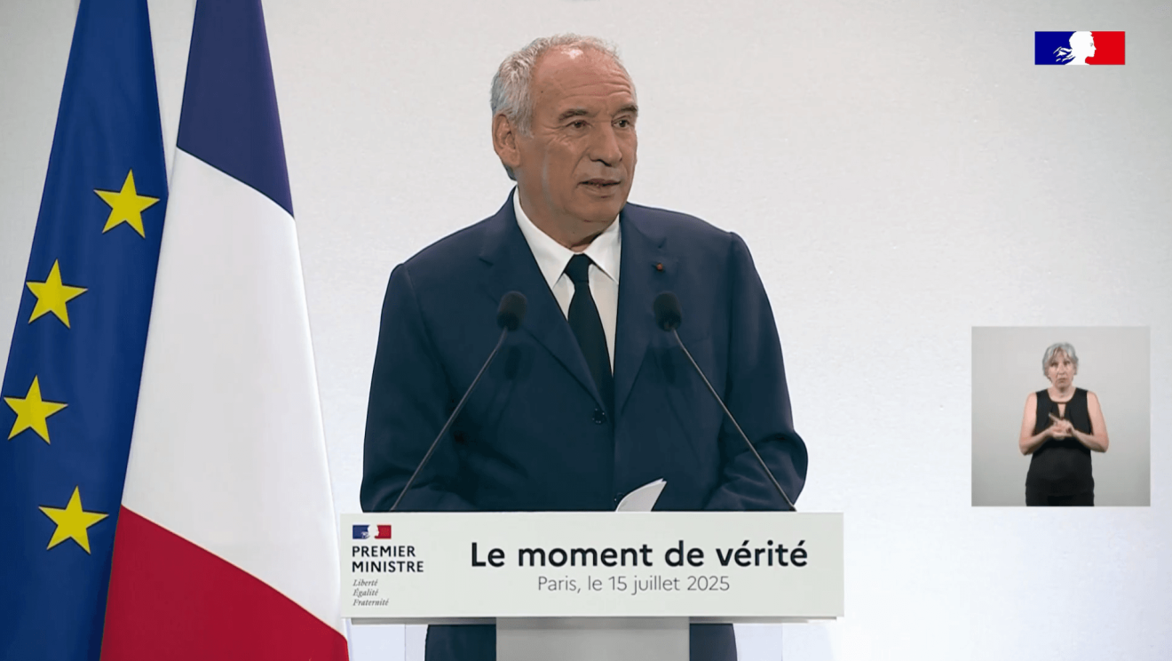 Déclaration de F. Bayrou