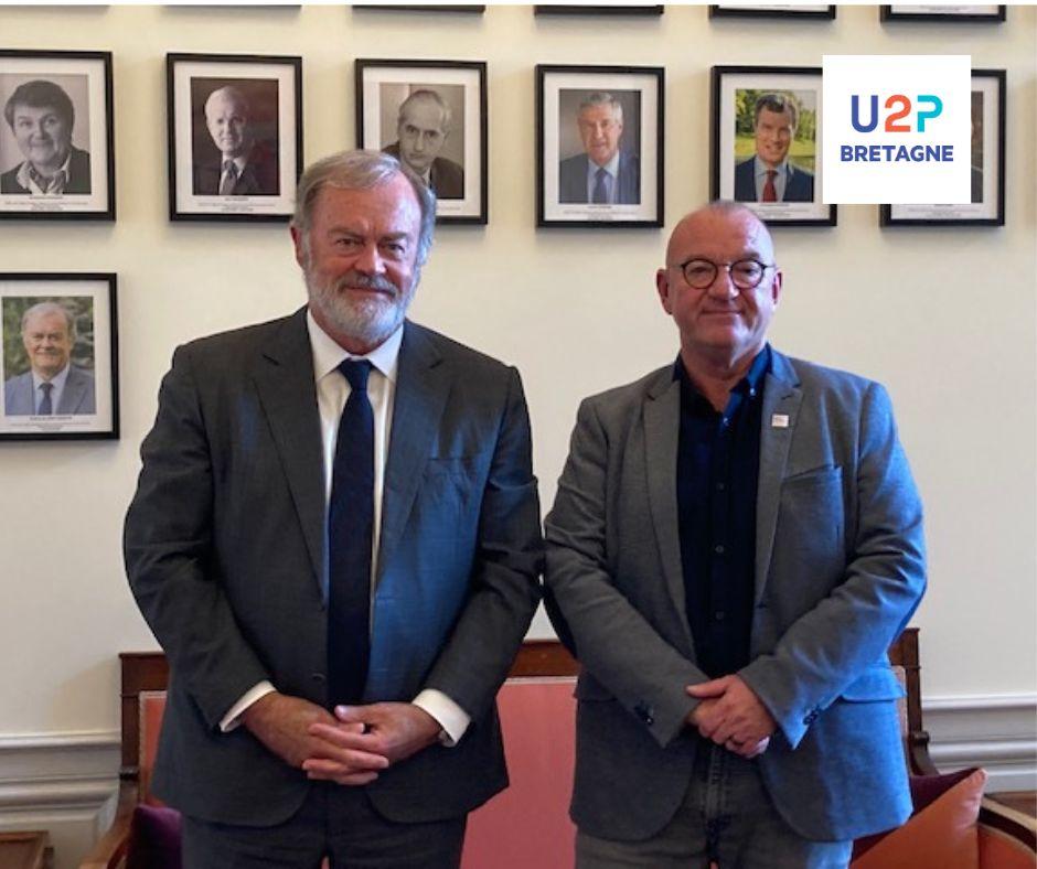 Rencontre avec le Préfet de Bretagne – Amaury de SAINT QUENTIN - Défendre les entreprises de proximité