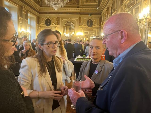 Aurore Bergé, Ministre à l'égalité, U2P Bretagne